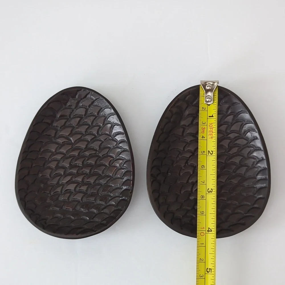 Crate & Barrel Pinecone Metal Votive Holders Set of 2 Product India